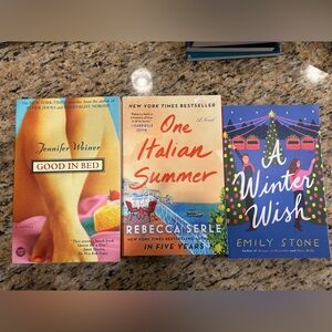 3 Books—Romantic Fiction.